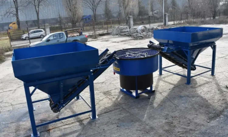 Бетонный мини завод полуавтоматический SUMAB 3 м3/ч - фото № 1