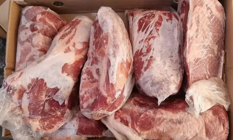 Продажа ошейка свинины сухая заморозка импорт - фото № 1