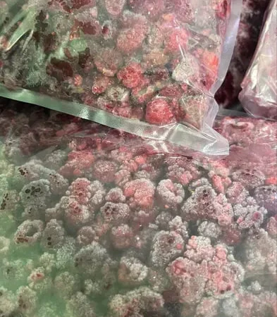 Заморожена малина - фото № 1