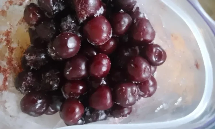 Свежемороженые ягоды черешни и вишни - фото № 1