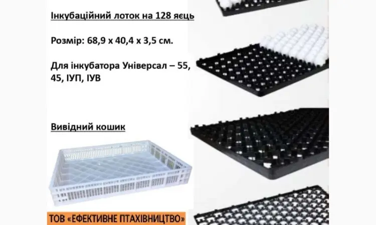 Инкубационный лоток (ячейка) для инкубатора УНИВЕРСАЛ (ИУП - фото № 5
