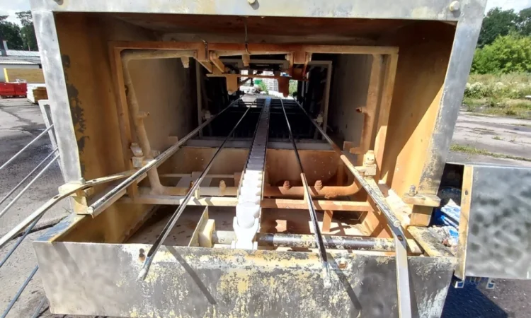 Машина для миття тари SEMI-STAL A/S DK 2880. Робоча - фото № 9