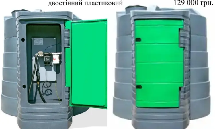 Резервуар 5000л двостінний для дизельного пального Metria - фото № 5