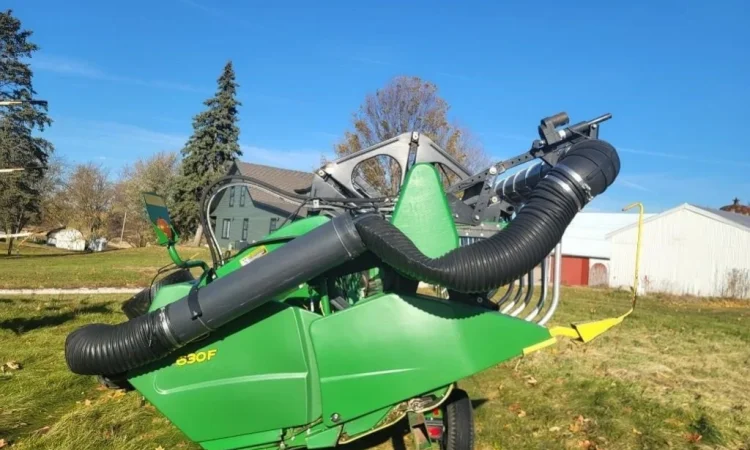 Жатка флекс John Deere 630F Hydraflex шириною 9 метрів - фото № 6