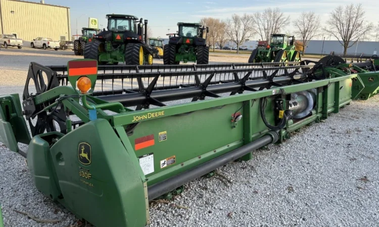 Жниварка John Deere 630 F Hydraflex шириною 9 метрів - фото № 9