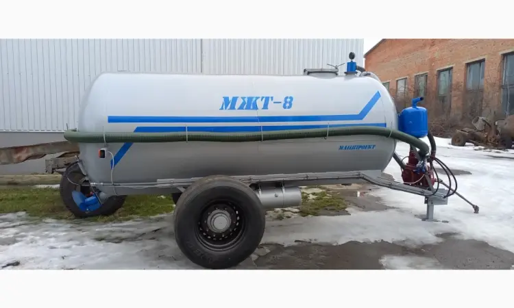 Бочка для викачки навозу МЖТ-8 вакуумна - фото № 3