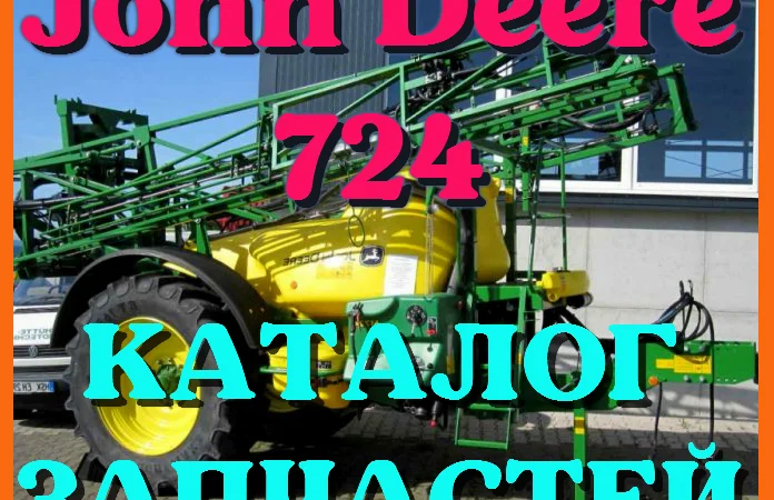 Каталог запчастей Джон Дир 724 - John Deere 724 в печатном виде на русском языке - фото № 1