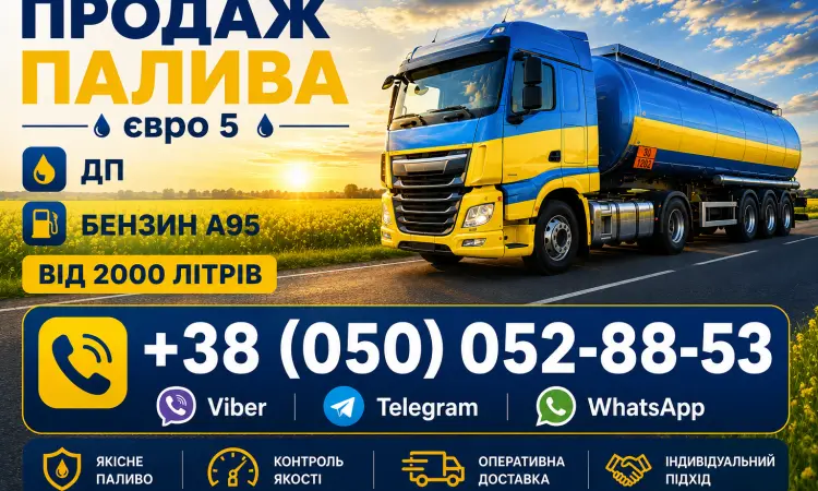 Продаж Палива Євро5 Дизель та Бензин від 2000л - фото № 3