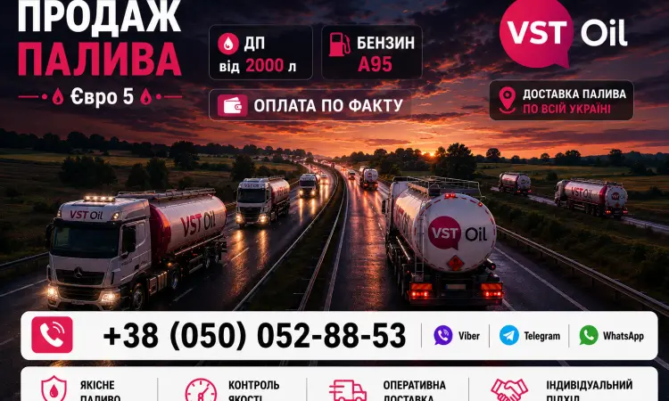 Продаж Палива Євро5 Дизель та Бензин від 2000л - фото № 2