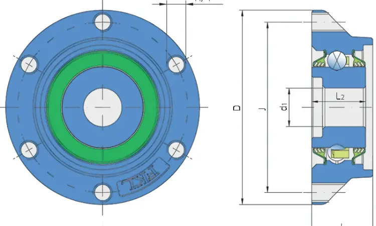 Ступиця IL20-71/6T-B16 FKL - фото № 10
