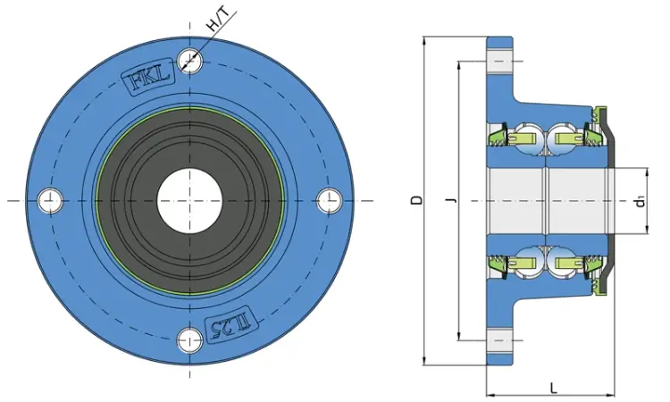 Ступиця ріжучого вузла Agro Point IL25-85/4T-B20-T FKL - фото № 2