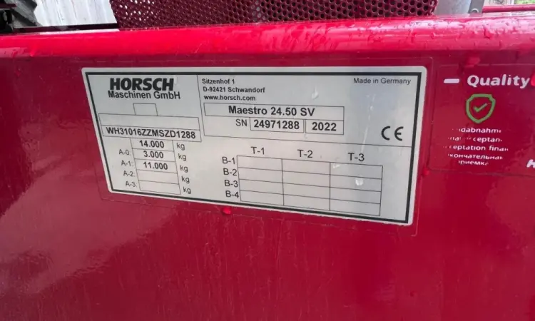 Сівалка точного висіву Horsch Maestro 24.50 SV - фото № 2