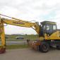Колесный экскаватор Komatsu PW180-7EO - фото № 3