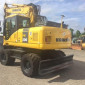 Колесный экскаватор Komatsu PW200 - фото № 6