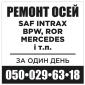 Продам осі вживані для напівпричепів - фото № 1