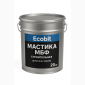 Жаростойкая каучуково-бутиленовая мастика МБФ Ecobit, 20 кг - фото № 1