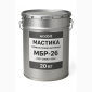 Герметик резино-битумный МБР-26 Ecobit ГОСТ 30693-2000 Кровельный 20 кг - фото № 1