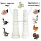 Насадка на дрель для ощипывания птицы 100-15 для кур - фото № 4