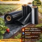 Мульчувальна плівка 30/40 мкм - БЕЗ бур’янів і зайвих витрат | Vatan Plastik - фото № 1