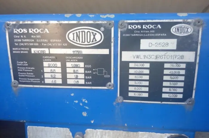 Продаж полуприцепа для перевозки сжиженого газа INDOX 2005 г. выпуска- фото № 6