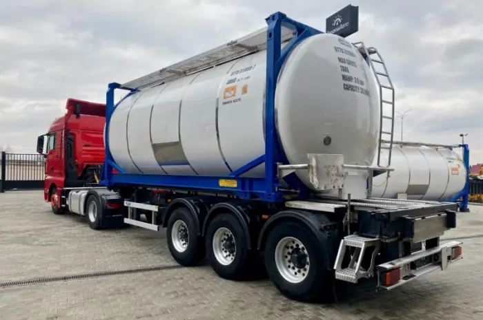 Ізотермічний танк контейнер з паровим підігрівом Van Hool Tank Container -2003 рік- фото № 4