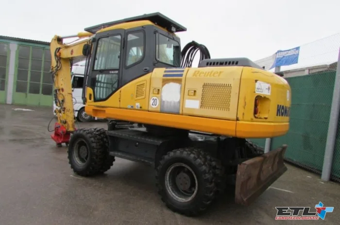 Колесный экскаватор Komatsu PW180-7K- фото № 3