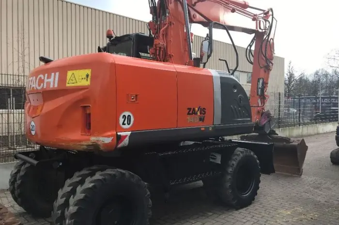 Колесный экскаватор Hitachi ZX 140 W-3- фото № 5