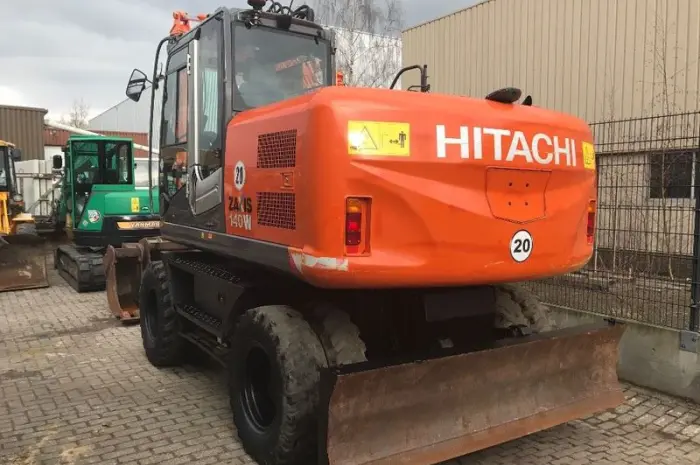 Колесный экскаватор Hitachi ZX 140 W-3- фото № 7