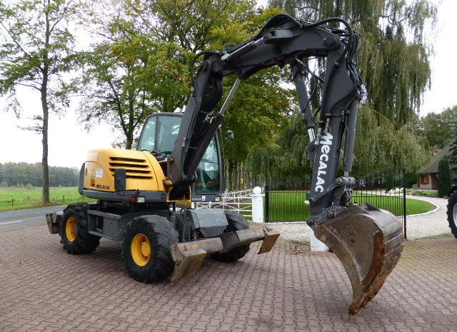 Колесный экскаватор Mecalac 714MW- фото № 6