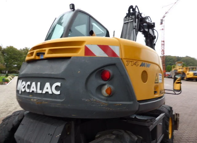Колесный экскаватор Mecalac 714MW- фото № 7