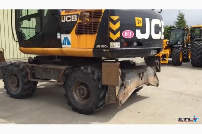 Колесный экскаватор JCB JS160W. В наличии- фото № 10