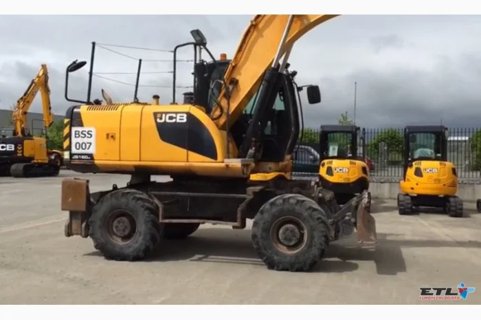 Колесный экскаватор JCB JS160W. В наличии- фото № 5