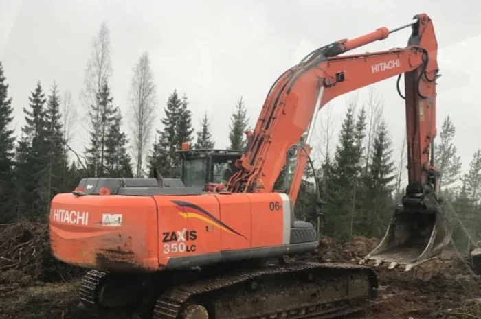 Гусеничный экскаватор Hitachi ZX 350 LC 2006 года- фото № 1