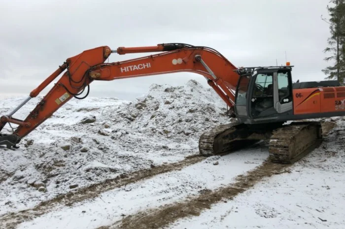 Гусеничный экскаватор Hitachi ZX 350 LC 2006 года- фото № 8