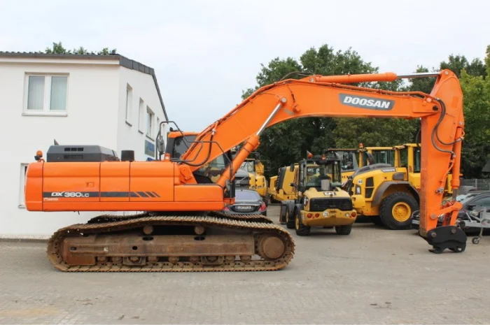 Спецтехника. Гусеничный экскаватор Doosan DX 380 LC-3- фото № 3