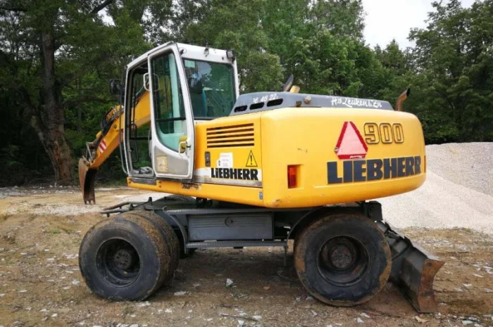 Колесный экскаватор Liebherr A 900 C 2006 года- фото № 4