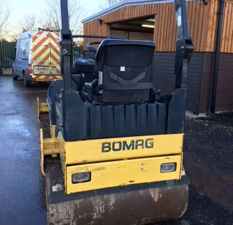 Комбинированный каток Bomag BW 120 AD-4. Дорожный каток б/у- фото № 5