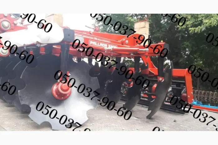 Pallada 3200-01 Паллада 3, 2 полуприцепная дисковая борона+Шлейф-каток(диски 660мм)- фото № 4