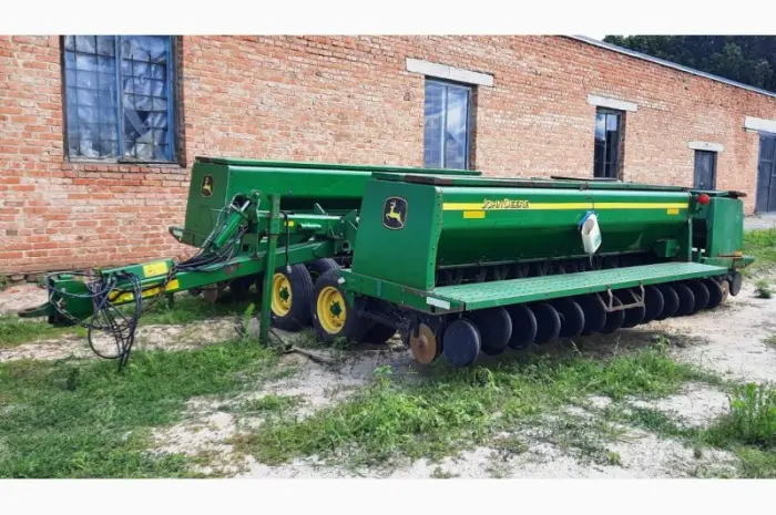 Сеялка механическая зерновая Джон Дир John Deere 455- фото № 1