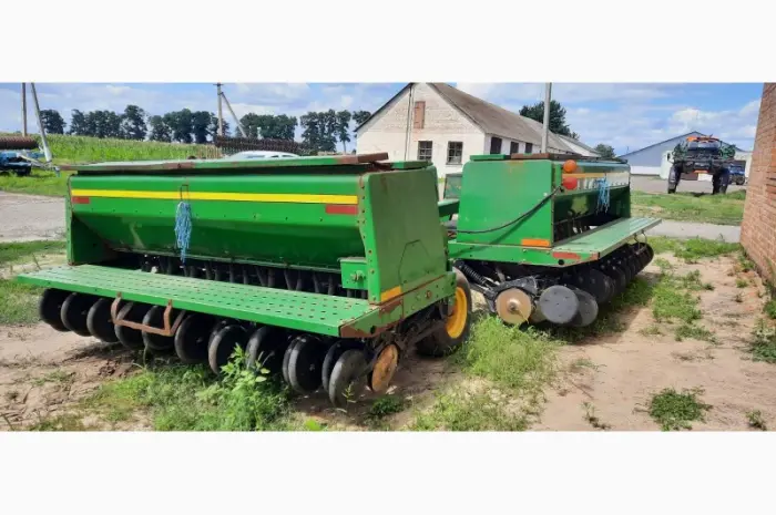 Сеялка механическая зерновая Джон Дир John Deere 455- фото № 12