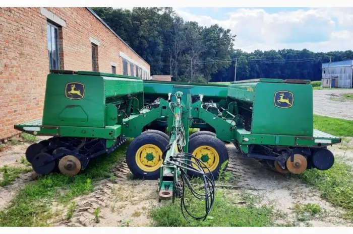 Сеялка механическая зерновая Джон Дир John Deere 455- фото № 2