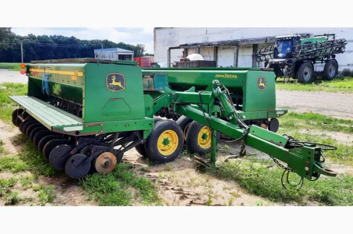 Сеялка механическая зерновая Джон Дир John Deere 455- фото № 3