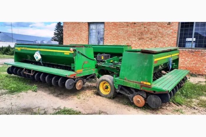 Сеялка механическая зерновая Джон Дир John Deere 455- фото № 4