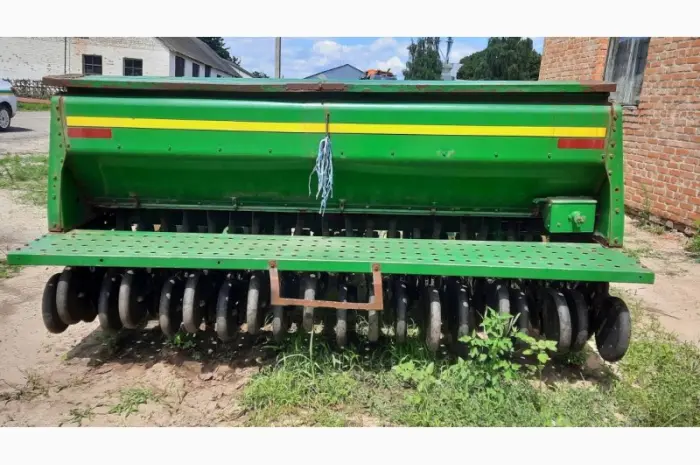 Сеялка механическая зерновая Джон Дир John Deere 455- фото № 7