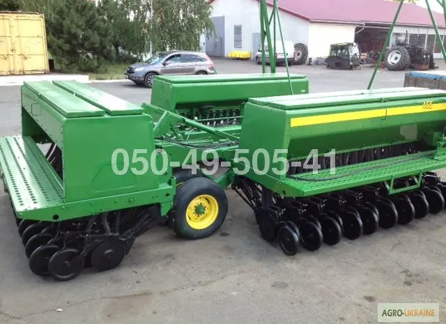 Зерновая сеялка Джон Дир 455 John Deere 455 9.1 м./15 см./сухие удобрения- фото № 1