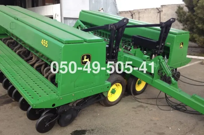 Сівалка зернова Джон Дір John Deere 455 7, 6 м. капремонт (зі США)- фото № 1