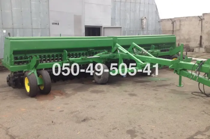 Сівалка зернова Джон Дір John Deere 455 7, 6 м. капремонт (зі США)- фото № 4