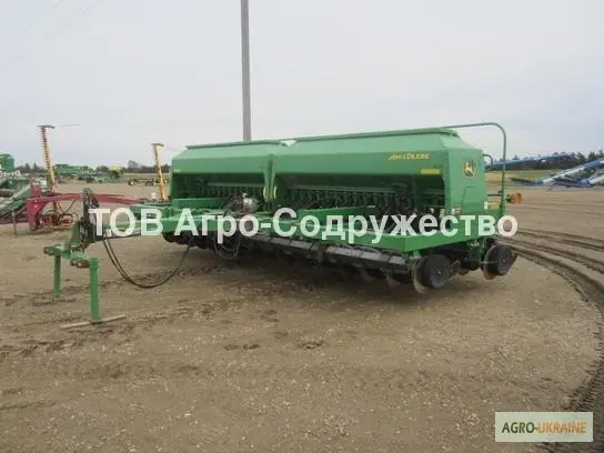 No-Till сеялка Джон Дир John Deere 1590 6 метров с баками под сухие удобрения- фото № 4