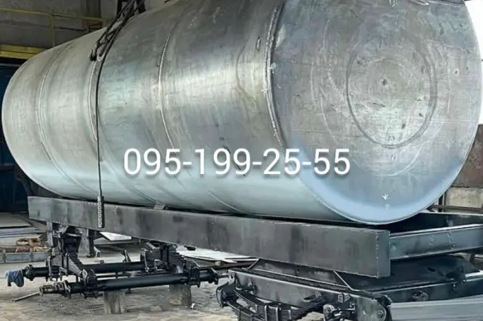 Бочка МЖТ-16 шасі причепа 3ПТС-12; Запчастини ходової частини 3ПТС-12- фото № 2