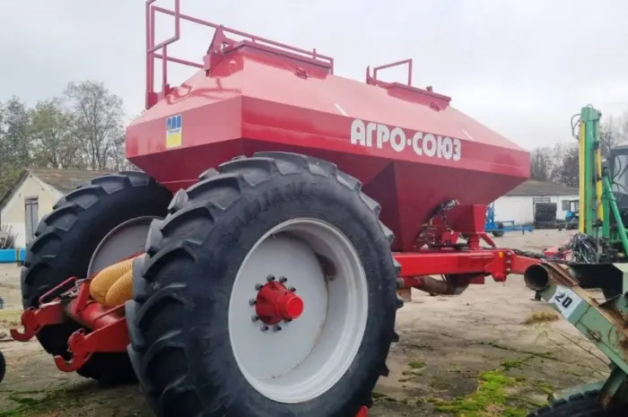 Бункер насінневий Агро-Союз SW 12100 (2-х секційний) з системою внесення добрив- фото № 3